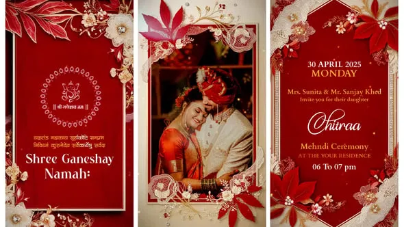 Videohive - Indian Wedding Invitation - 57986532 1 Videohive - Indian Wedding Invitation - 57986532