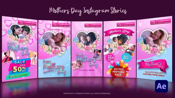 Videohive - Mother’s day Instagram Stories - 57882374 1 Videohive - Mother’s day Instagram Stories - 57882374