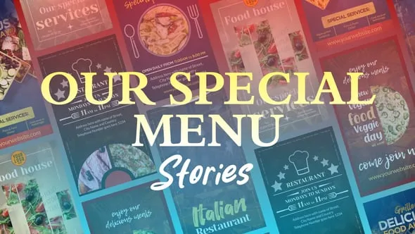 Videohive - Our Special Menu Stories - 58201197 1 Videohive - Our Special Menu Stories - 58201197