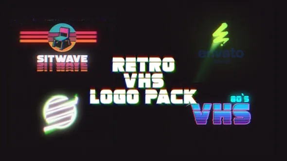 Videohive - Retro VHS Logo Pack - 58006663 1 Videohive - Retro VHS Logo Pack - 58006663