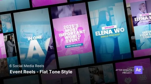 Videohive - Social Media Reels - Event Reels Flat Tone Style After Effects Template - 57967708 1 Videohive - Social Media Reels - Event Reels Flat Tone Style After Effects Template - 57967708