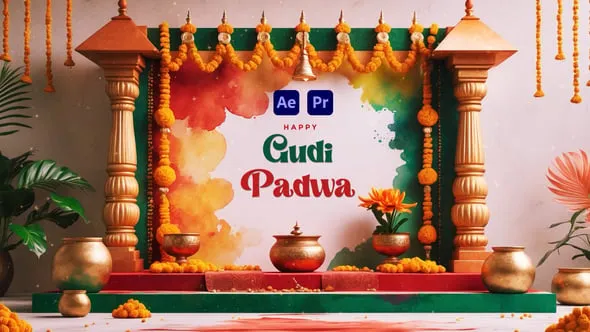 Videohive - Traditional Gudi Padwa Intro - 57189833 1 Videohive - Traditional Gudi Padwa Intro - 57189833