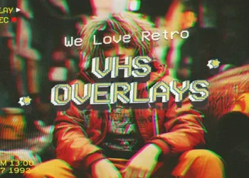 Videohive - VHS Vintage Overlays Pack - 57932476
