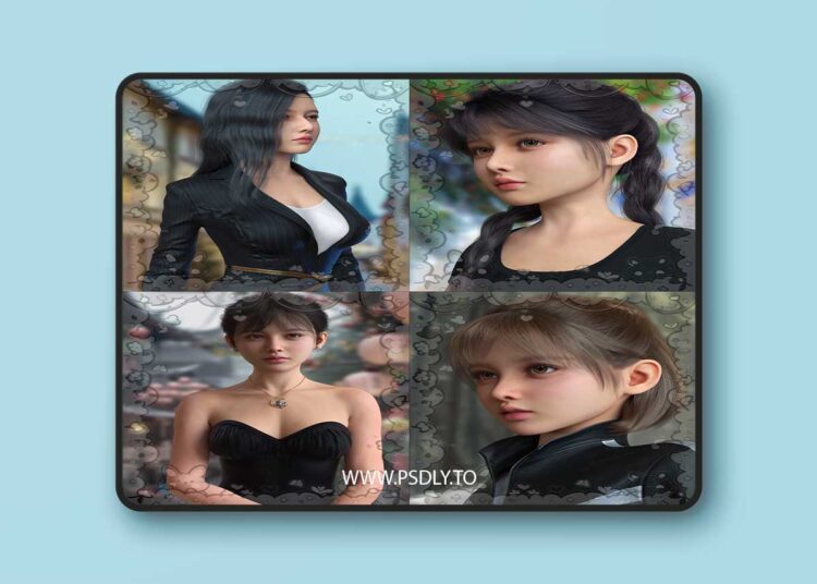 Vo Sonnek, and Young, and Vo Kemna, and Young HD for Genesis 9 Character Bundle 1 Vo Sonnek, and Young, and Vo Kemna, and Young HD for Genesis 9 Character Bundle