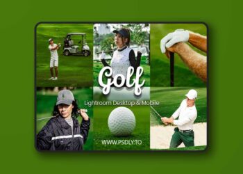 3motional - 30 Golf Lightroom and Luts Collection