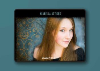 Actions and Texture for Photoshop by MiaBella