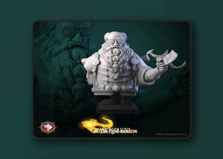 Arri Alchemist Bust – 3D Print 1 Arri Alchemist Bust – 3D Print