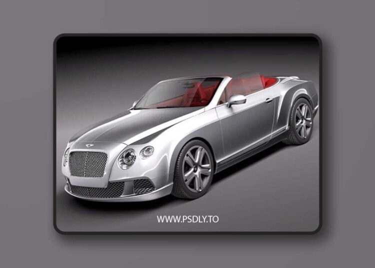 Bentley Continental GTC Convertible 2012 3D Model 1 Bentley Continental GTC Convertible 2012 3D Model