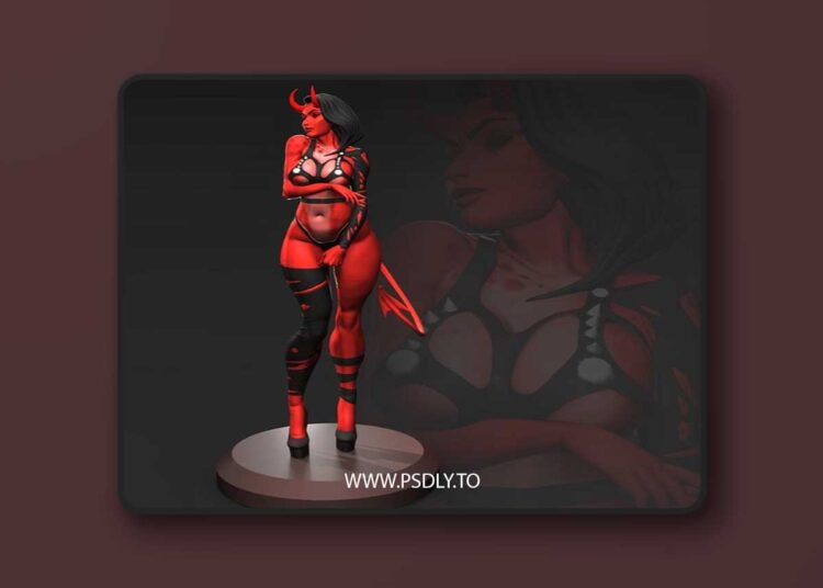 Brian Miroglio – The Devil 3D Print 1 Brian Miroglio – The Devil 3D Print