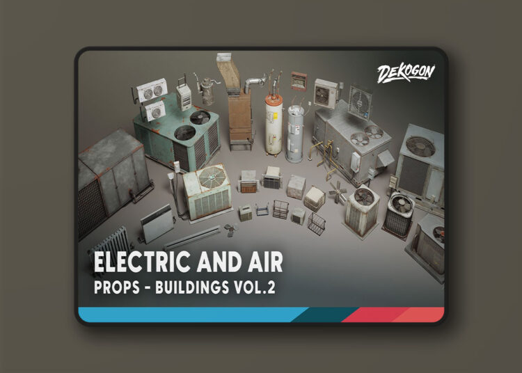 Buildings VOL.2 - Electric & Air (Nanite and Low Poly) (5.5) 1 Buildings VOL.2 - Electric & Air (Nanite and Low Poly) (5.5)