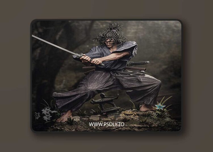 CA 3D Studios – Musashi Miyamoto 3D Print 1 CA 3D Studios – Musashi Miyamoto 3D Print