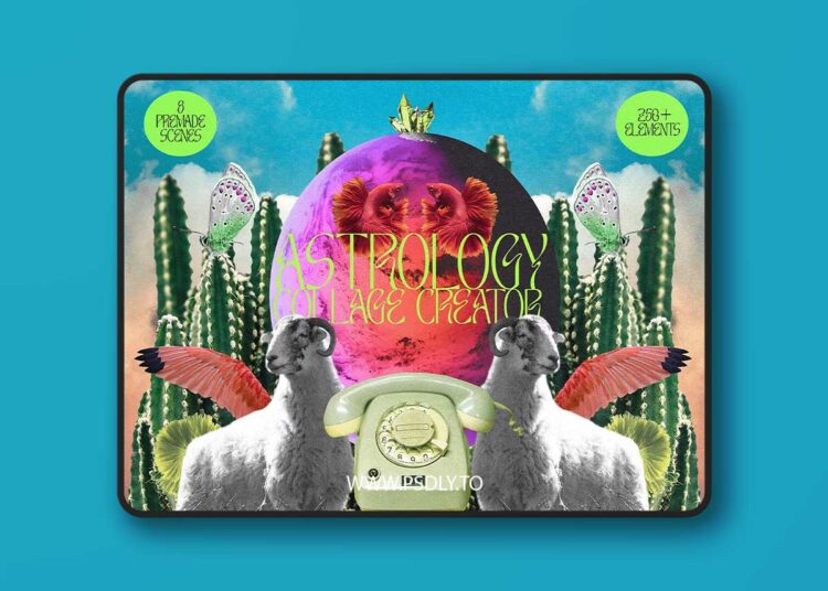 CreativeMarket - Astrology Collage Creator - 6988511 1 CreativeMarket - Astrology Collage Creator - 6988511