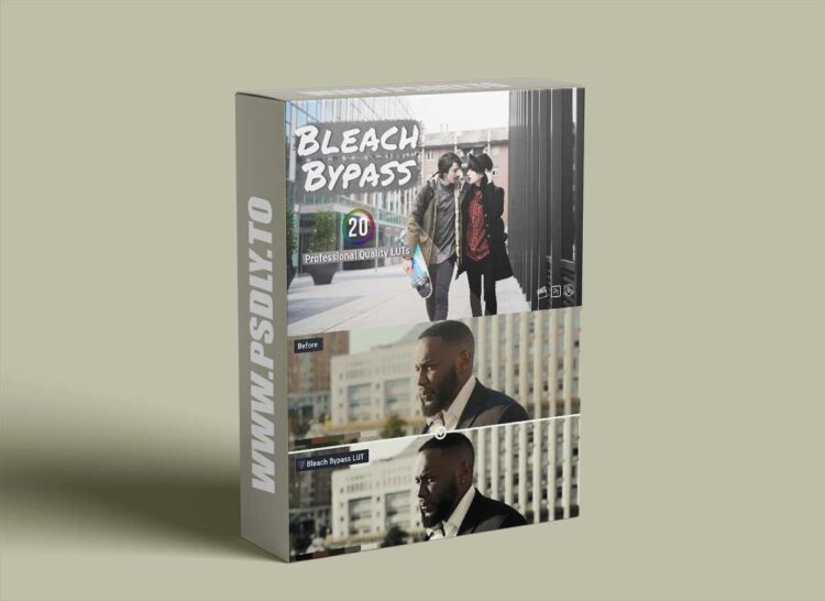 CreativeMarket - Bleach Bypass Video LUTs 1 CreativeMarket - Bleach Bypass Video LUTs