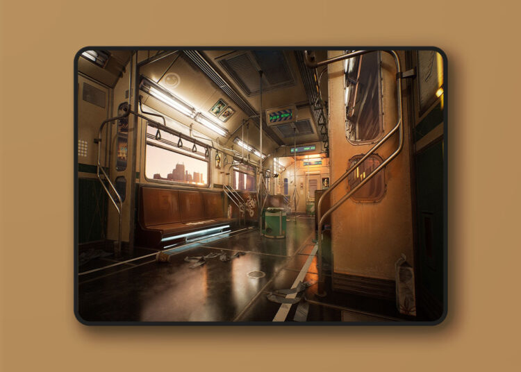 Cyberpunk Subway Train Kit (5.0+) 1 Cyberpunk Subway Train Kit