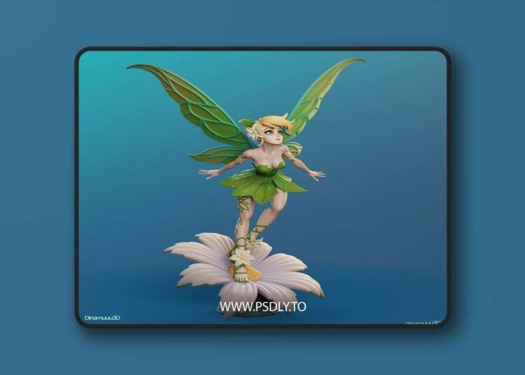 Dinamuuu3D – Tinkerbell – 3D Print Model 1 Dinamuuu3D – Tinkerbell – 3D Print Model