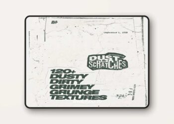 Dust & Scratches - Photoshop Brushes & Textures Pack