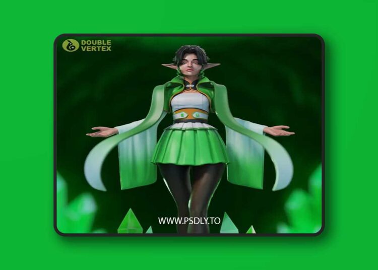 Emelard Elf by Double Vertex 3D Print 1 Emelard Elf by Double Vertex 3D Print