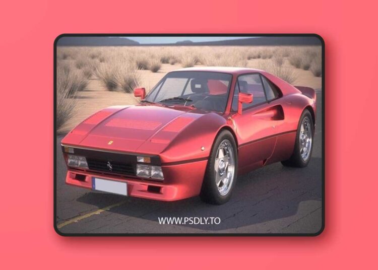 Ferrari 288 GTO 1984 3D Model 1 Ferrari 288 GTO 1984 3D Model