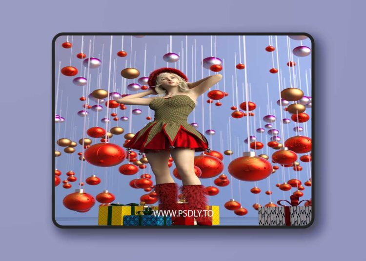 Festive Balls - Low Res Decorations and Shaders 1 Festive Balls - Low Res Decorations and Shaders