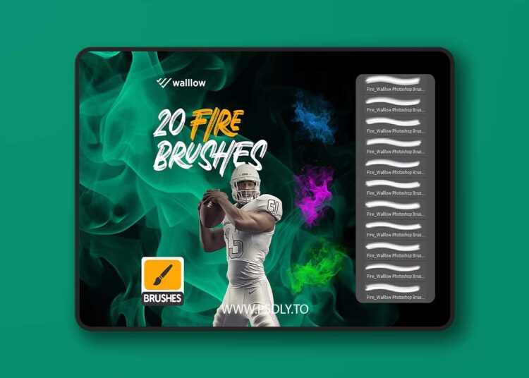 Creativemarket - Fire and Smoke Photoshop Brushes 1 Fire and Smoke Photoshop Brushes