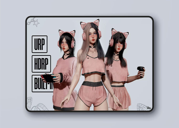 Gamer Girl v1.0 for Unreal Engine 1 Gamer Girl v1.0