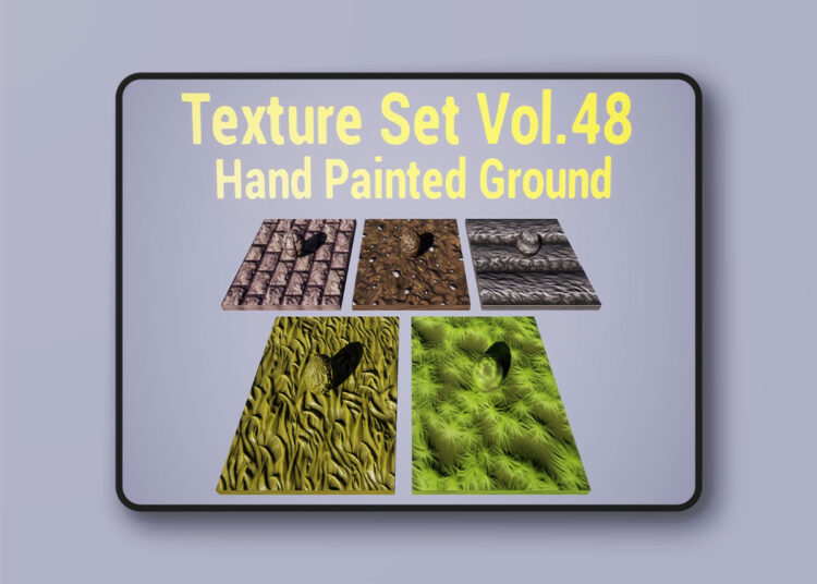 Ground Vol.48 - Hand Painted Textures (4.x+) 1 Ground Vol.48 - Hand Painted Textures (4.x+)