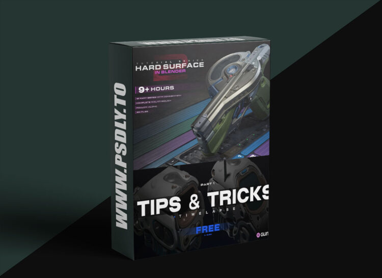 Gumroad – Hard Surface in Blender Part 1 and 2 1 Gumroad – Hard Surface in Blender Part 1 and 2