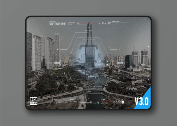 EE - Videohive - HUD Drone Sight Overlay 20233339 1 HUD Drone Sight Overlay 20233339