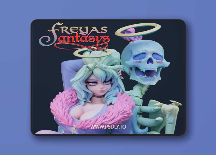 Honeko – Vtuber – Freyas Fantasys 3D Print 1 Honeko – Vtuber – Freyas Fantasys 3D Print