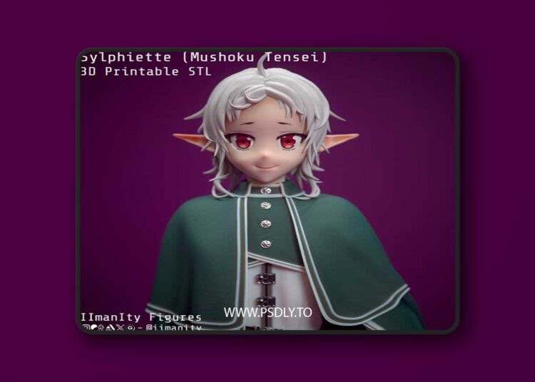 IImanIty Figures – Sylphiette 3D Print 1 IImanIty Figures – Sylphiette 3D Print