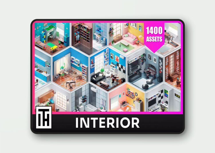 Interior - Low Poly 3D Models Pack v1.0 1 Interior - Low Poly 3D Models Pack v1.0