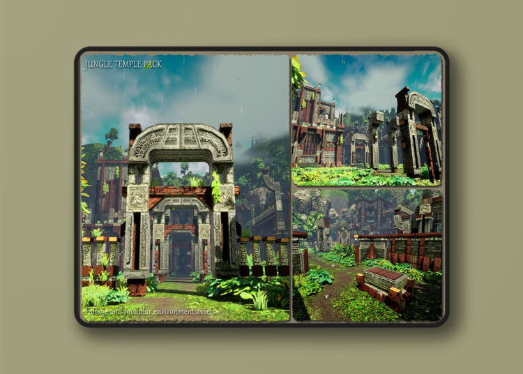 Jungle Temple Pack (4.26+) for Unreal Engine 1 Jungle Temple Pack (4.26+)