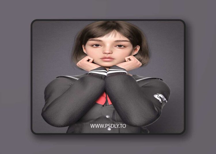 MB Usha HD for Genesis 9 Feminine Poser 1 MB Usha HD for Genesis 9 Feminine Poser