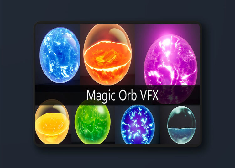Magic Orb VFX and Material (5.2) 1 Magic Orb VFX and Material (5.2)