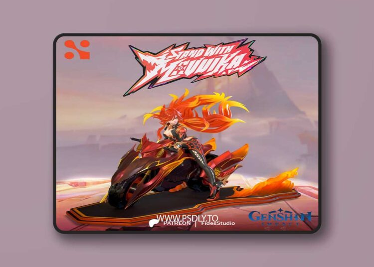 Mavuika – Genshin Impact – 3D Print 3D Model 1 Mavuika – Genshin Impact – 3D Print 3D Model