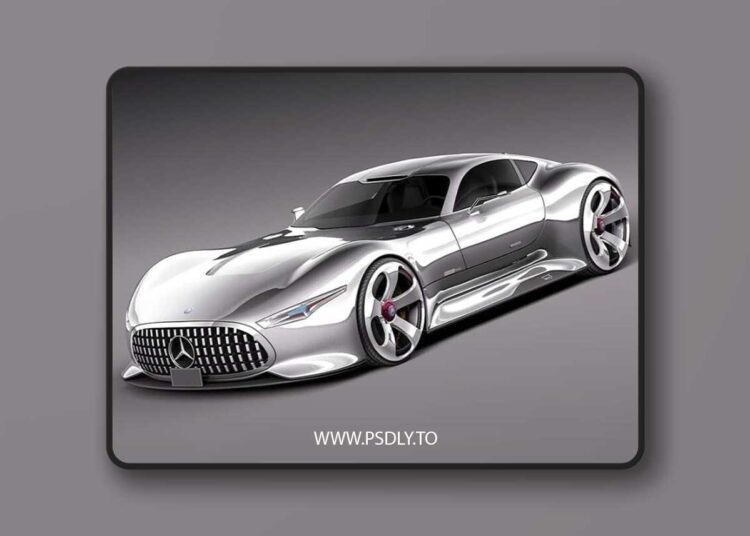 Mercedes Vision Gran Turismo Concept 2013 3D Model 1 Mercedes Vision Gran Turismo Concept 2013 3D Model