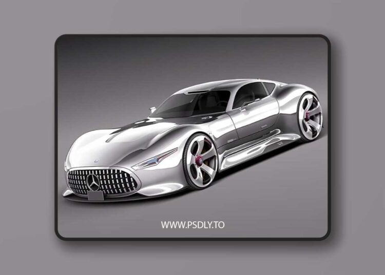 Mercedes Vision Gran Turismo Concept 2013 3D Model 1 Mercedes Vision Gran Turismo Concept 2013 3D Model