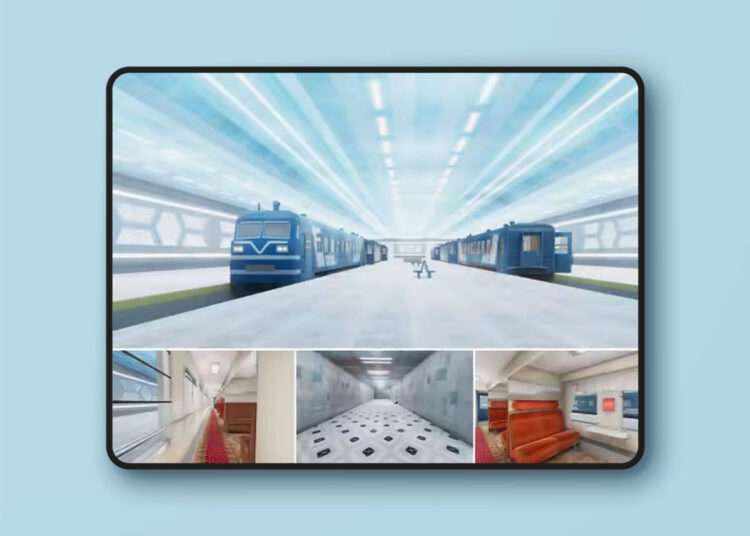Modern Train Station v1.0 for Unreal Engine 1 Modern Train Station v1.0