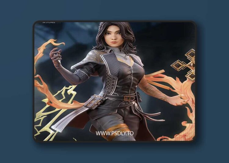Neko Figurines – Lune – Expedition 33 – 3D Print Model 1 Neko Figurines – Lune – Expedition 33 – 3D Print Model