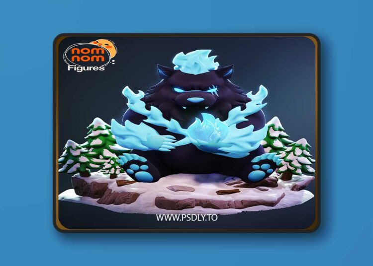 NomNom Figures – Chibi Shadow Tank – Solo Leveling – 3D Print 1 NomNom Figures – Chibi Shadow Tank – Solo Leveling – 3D Print