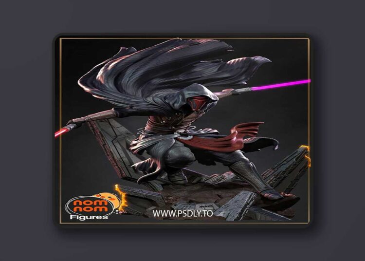 NomNom Figures – Darth Revan – Star Wars Knights of the Old Republic – 3D Print 1 NomNom Figures – Darth Revan – Star Wars Knights of the Old Republic – 3D Print