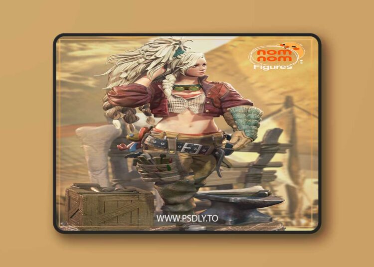 Nomnom Figures – Gemma – Monster Hunter Wilds – 3D Print 1 Nomnom Figures – Gemma – Monster Hunter Wilds – 3D Print