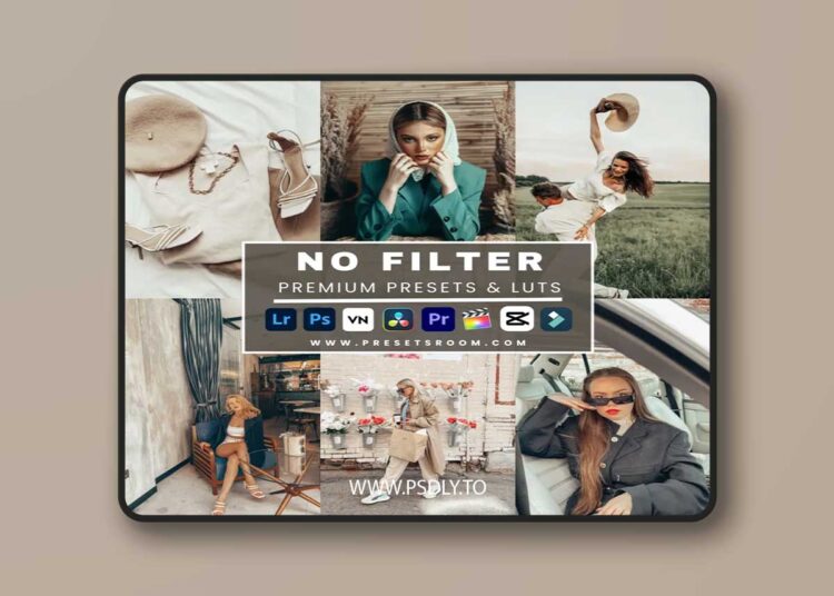 Presetsroom - No Filter lightroom presets & luts collection 1 Presetsroom - No Filter lightroom presets & luts collection