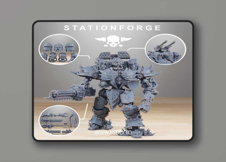 Pythonicus Defender Mk2 – 3D Print Model 1 Pythonicus Defender Mk2 – 3D Print Model