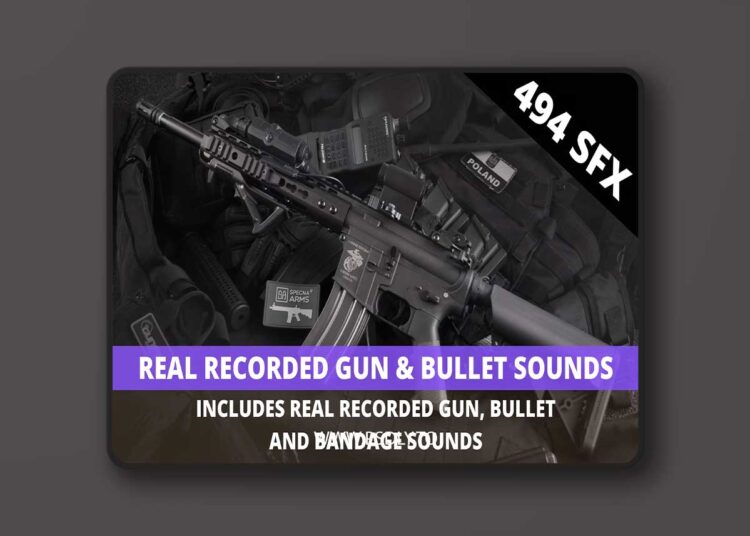 Real Recorded Gun & Bullet Sounds - Gun Sounds (4.15+) 1 Real Recorded Gun & Bullet Sounds - Gun Sounds (4.15+)