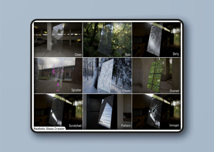 Realistic Glass Creator (4.27+) for Unreal Engine 1 Realistic Glass Creator (4.27+)