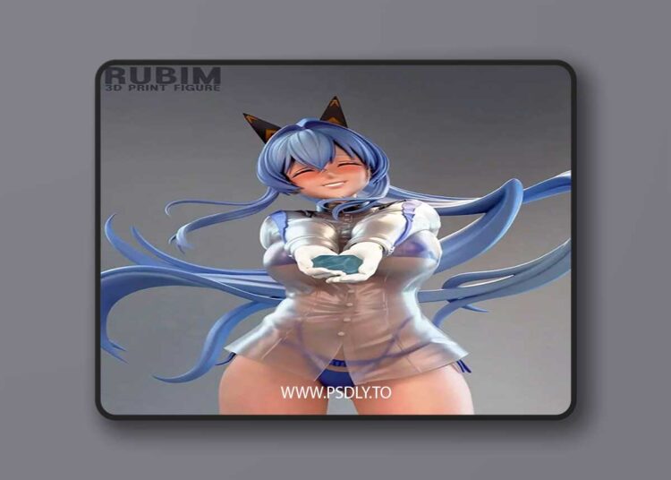 Rubim Figure – Nikke – Helm – 3D Print 1 Rubim Figure – Nikke – Helm – 3D Print