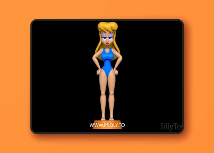 SillyToys – Hello Nurse Swimsuit Animaniacs – 3D Print 1 SillyToys – Hello Nurse Swimsuit Animaniacs – 3D Print
