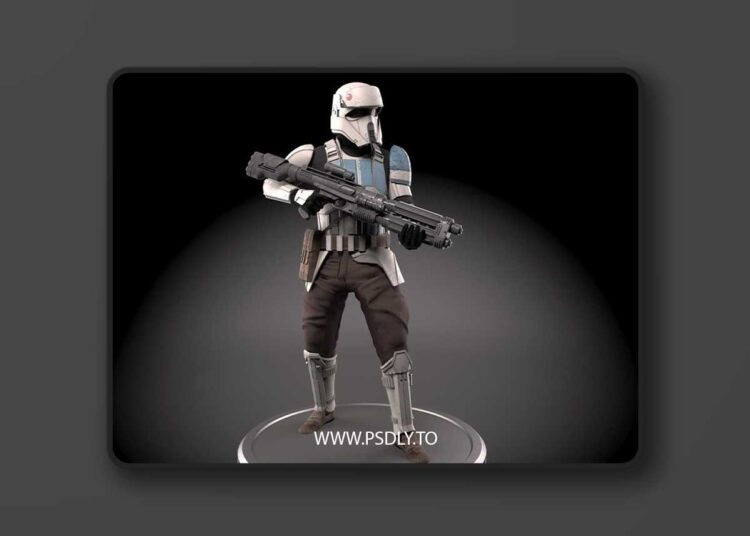 Star Wars Shoretrooper 3D Model 1 Star Wars Shoretrooper 3D Model