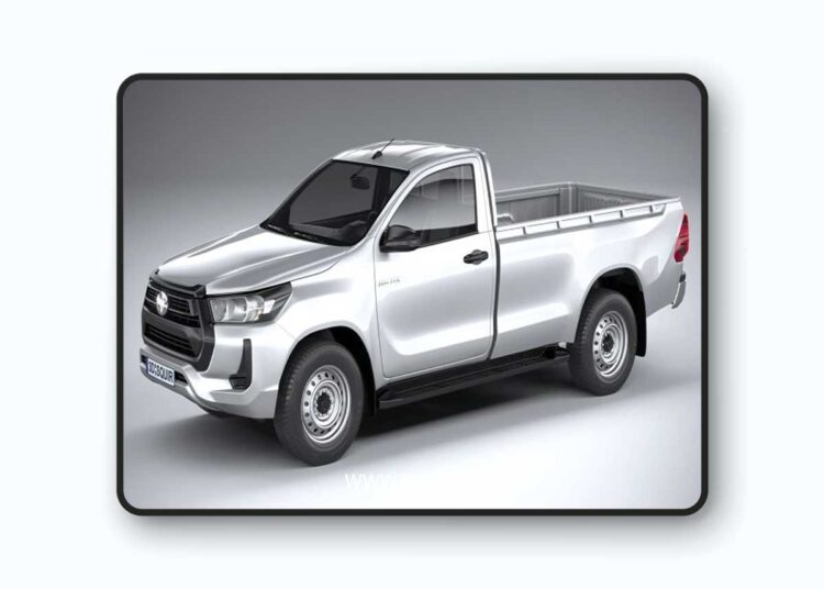 Toyota Hilux Regular Cab 2021 3D Model 1 Toyota Hilux Regular Cab 2021 3D Model